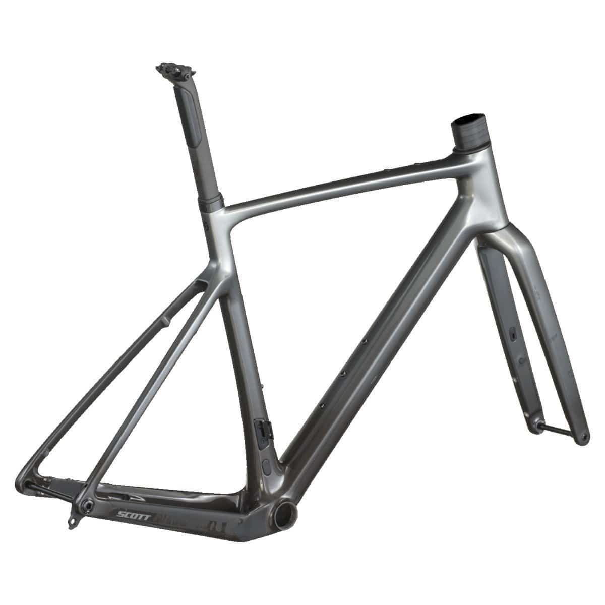Scott Frame set Addict Gravel Team HMF Chrome Silver